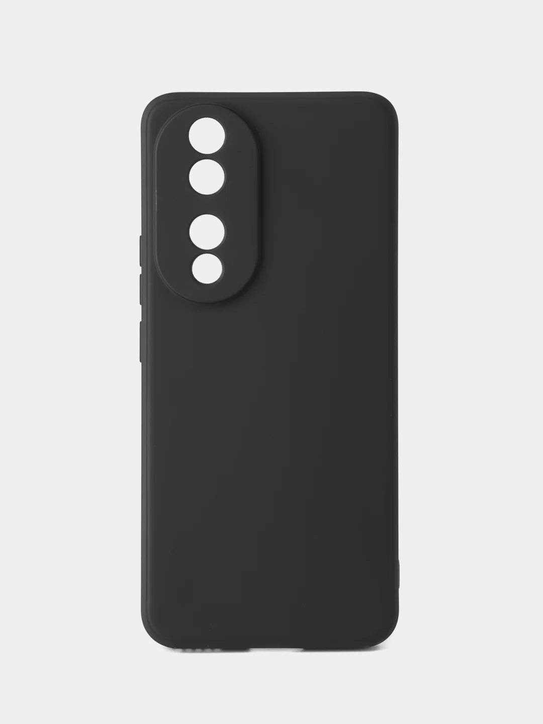 Черный чехол для Honor 90 5G (Хонор 90 5 джи), противоударный, c защитой камеры
