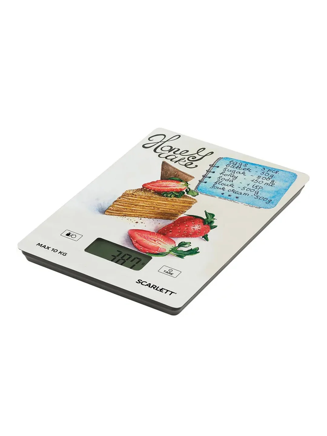Весы кухонные SCARLETT SC-KS57P76, 10 кг