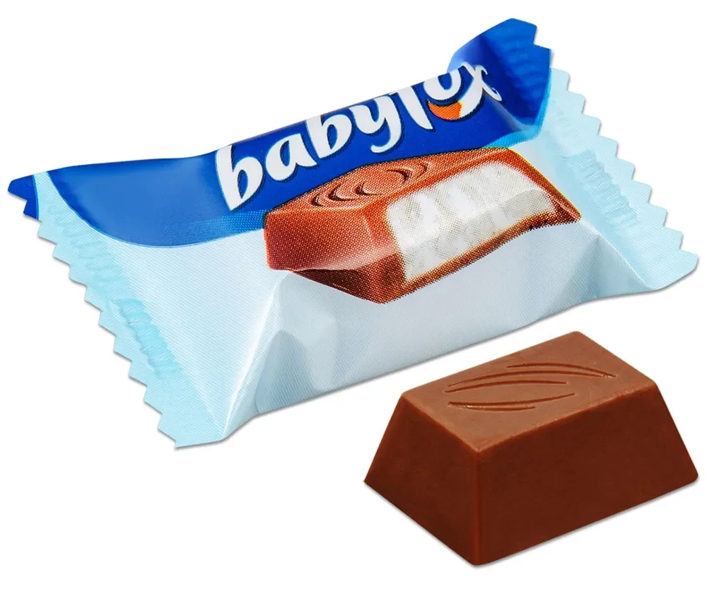 Шоколадные конфеты c молочной начинкой BABYFOX, 120 г