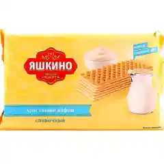 Вафли сливочные Яшкино, 200 г