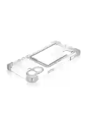 Прозрачный чехол для Apple iPhone 16 Plus противоударный ROSCO силиконовый с карманом для карт углами