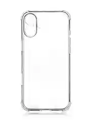 Прозрачный чехол для iPhone 16, Pro, Max, Plus противоударный силиконовый BROSCORP с защитой углов