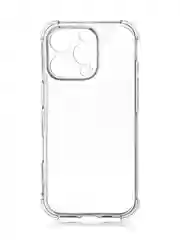 Прозрачный чехол для iPhone 16, Pro, Max, Plus противоударный силиконовый BROSCORP с защитой углов