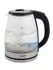 Электрический чайник SCARLETT SC-EK27G30, 1.8 л, стекло, сталь, 1800 Вт