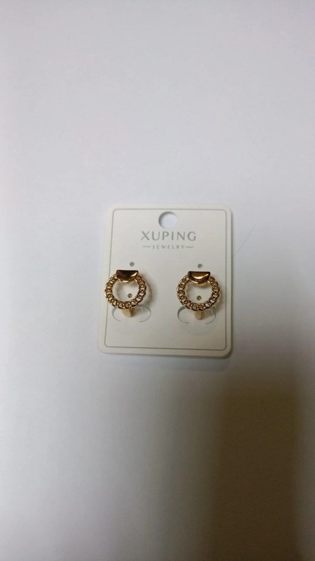 Серьги Xuping гипоаллергенный медицинский сплав