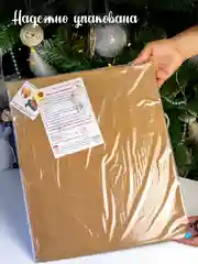 Красный новогодние наклейки на окно "Снегири и рябины", для декора