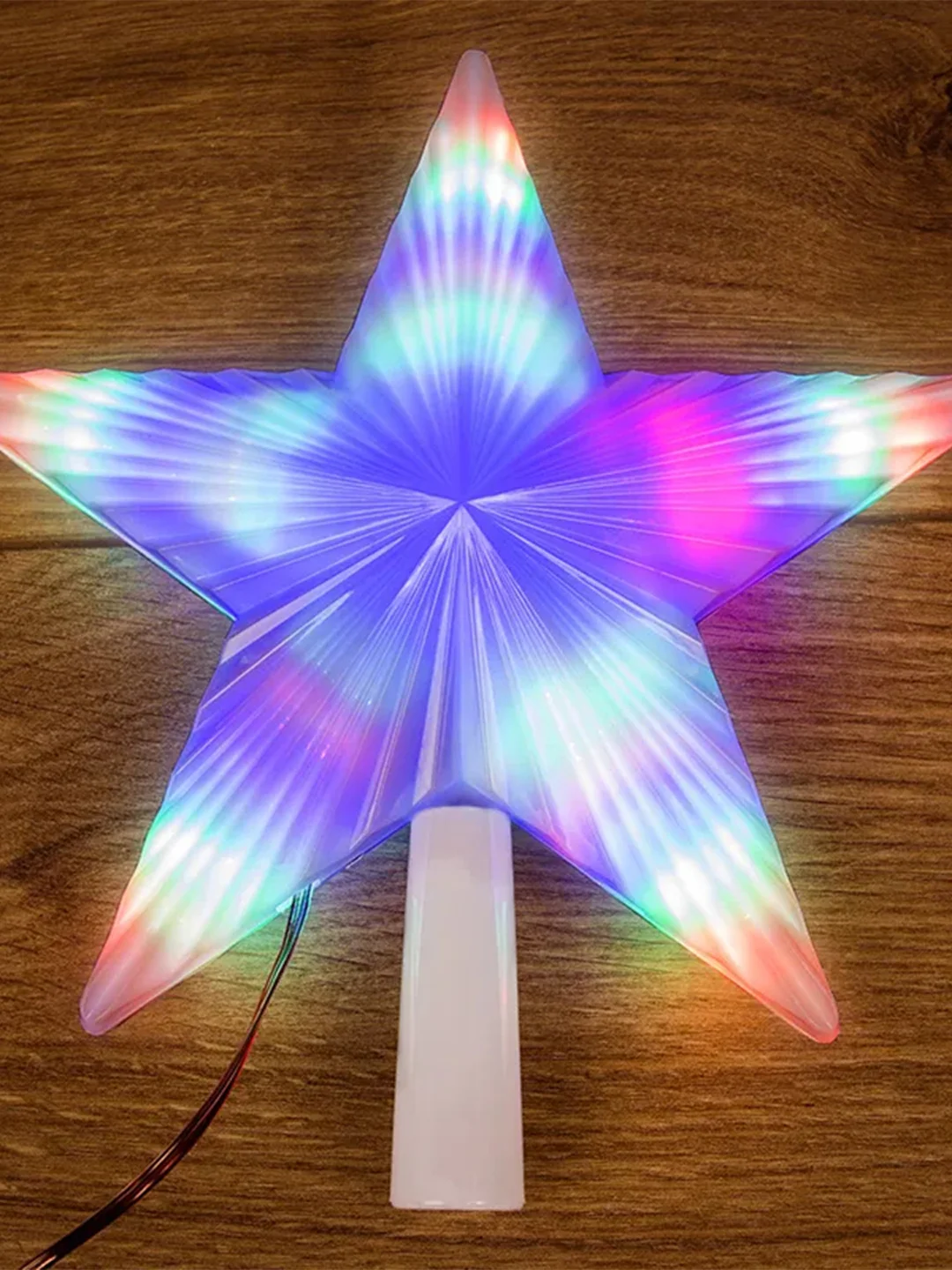 Фигура Neon-Night Звезда, на елку цвет, RGB, 31 LED, 22 см, 230 В