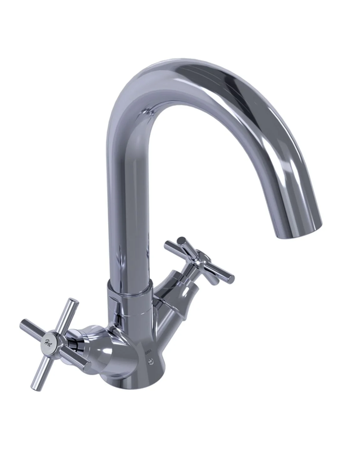 Серебряный смеситель "Oasis" L3015CHShDeg