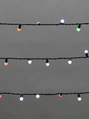 Гирлянда Neon-Night Мультишарики , 200LED, диаметр 15 мм, IP44, (RG/RB), 230 В, 20 м