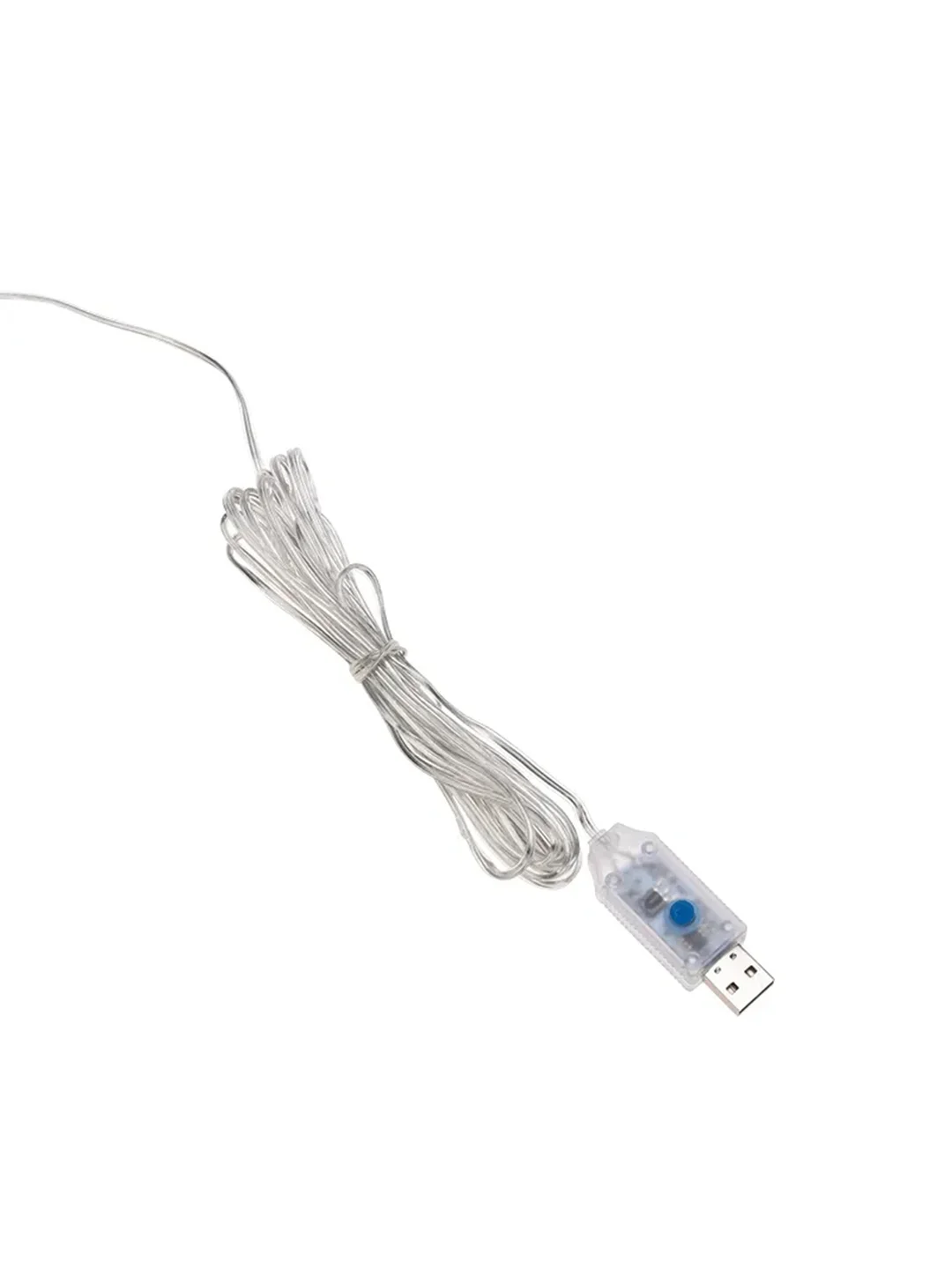 Гирлянда Светодиодный дождь, 200 LED, мультиколор, IP20, USB, пульт управления, 3х2 м