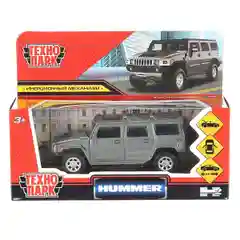 Металлическая модель Технопарк Hummer H2, 12 см