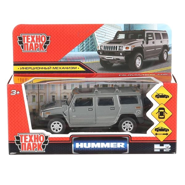 Металлическая модель Технопарк Hummer H2, 12 см