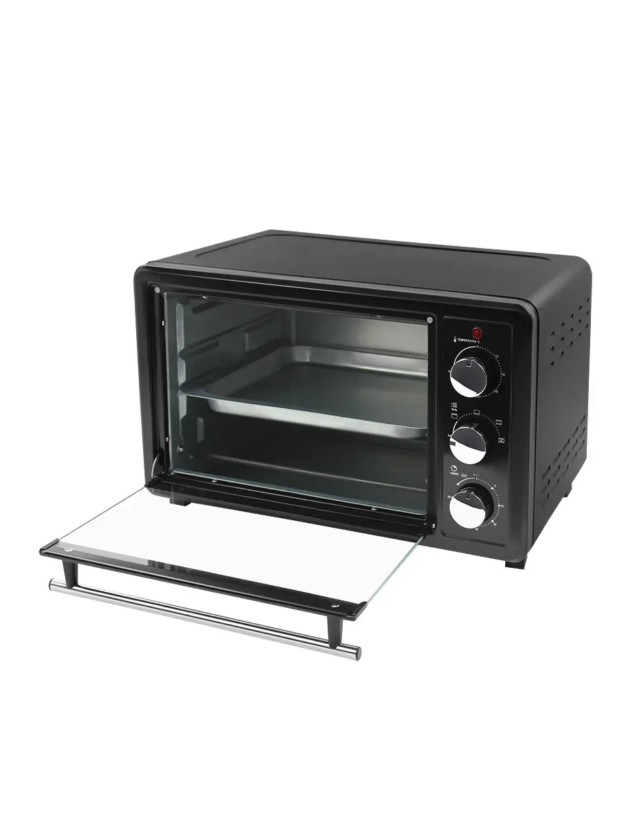 Серый духовой шкаф LUMME LU-EO1715B 1800 Вт, Объем: 30 л, Конвекция,  4 режима работы