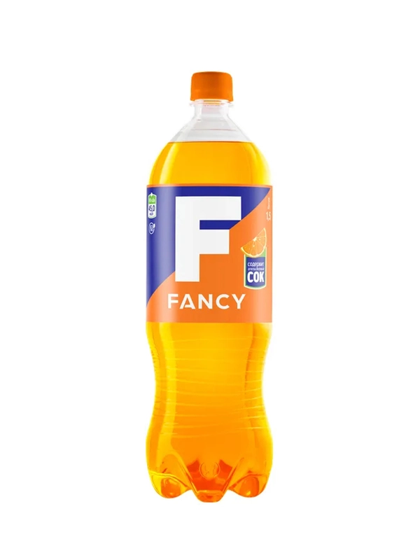 Напиток безалкогольный сильногазированный FANCY, 1 л купить по цене 66 ...