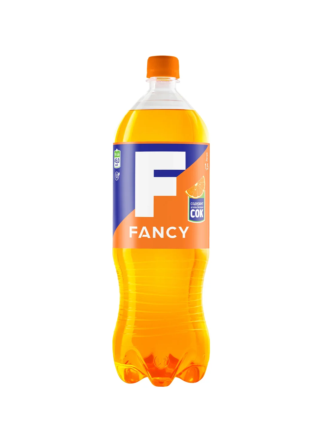 Напиток безалкогольный сильногазированный FANCY, 1,5 л