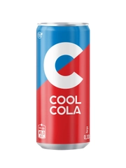 Напиток безалкогольный сильногазированный COOL COLA, 0,33 л