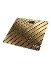 Золотой весы напольные электронные STINGRAY ST-SC5005A 28х28см с индикатором температуры