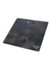 Черный весы напольные электронные STINGRAY ST-SC5005A 28х28см с индикатором температуры, чугун