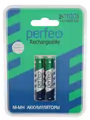 Аккумуляторная батарейка ААА 2 шт 550mAh/750/850/950/1100