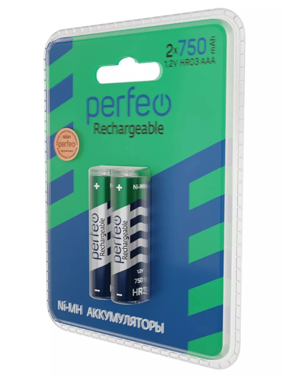 Аккумуляторная батарейка ААА 2 шт 550mAh/750/850/950/1100