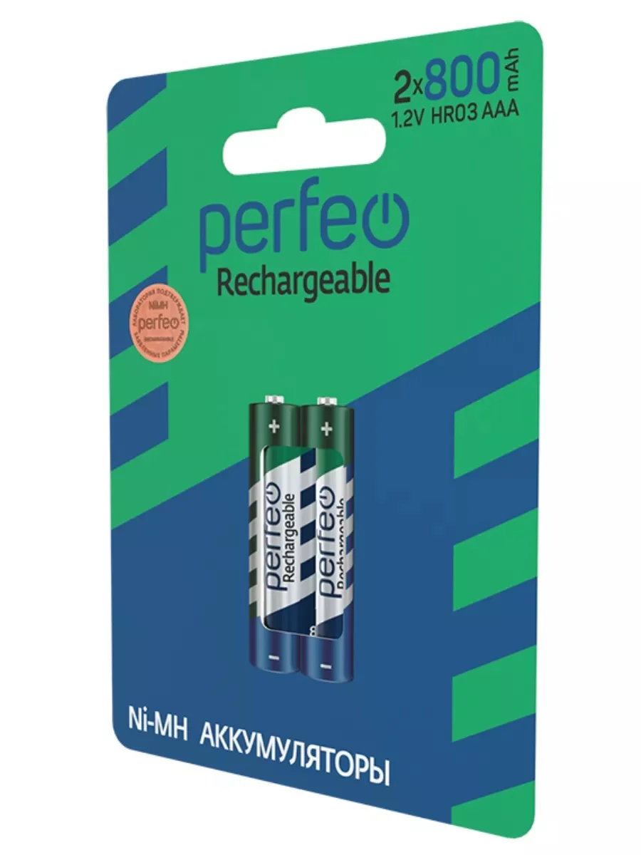 Аккумуляторная батарейка ААА 2 шт 550mAh/750/850/950/1100