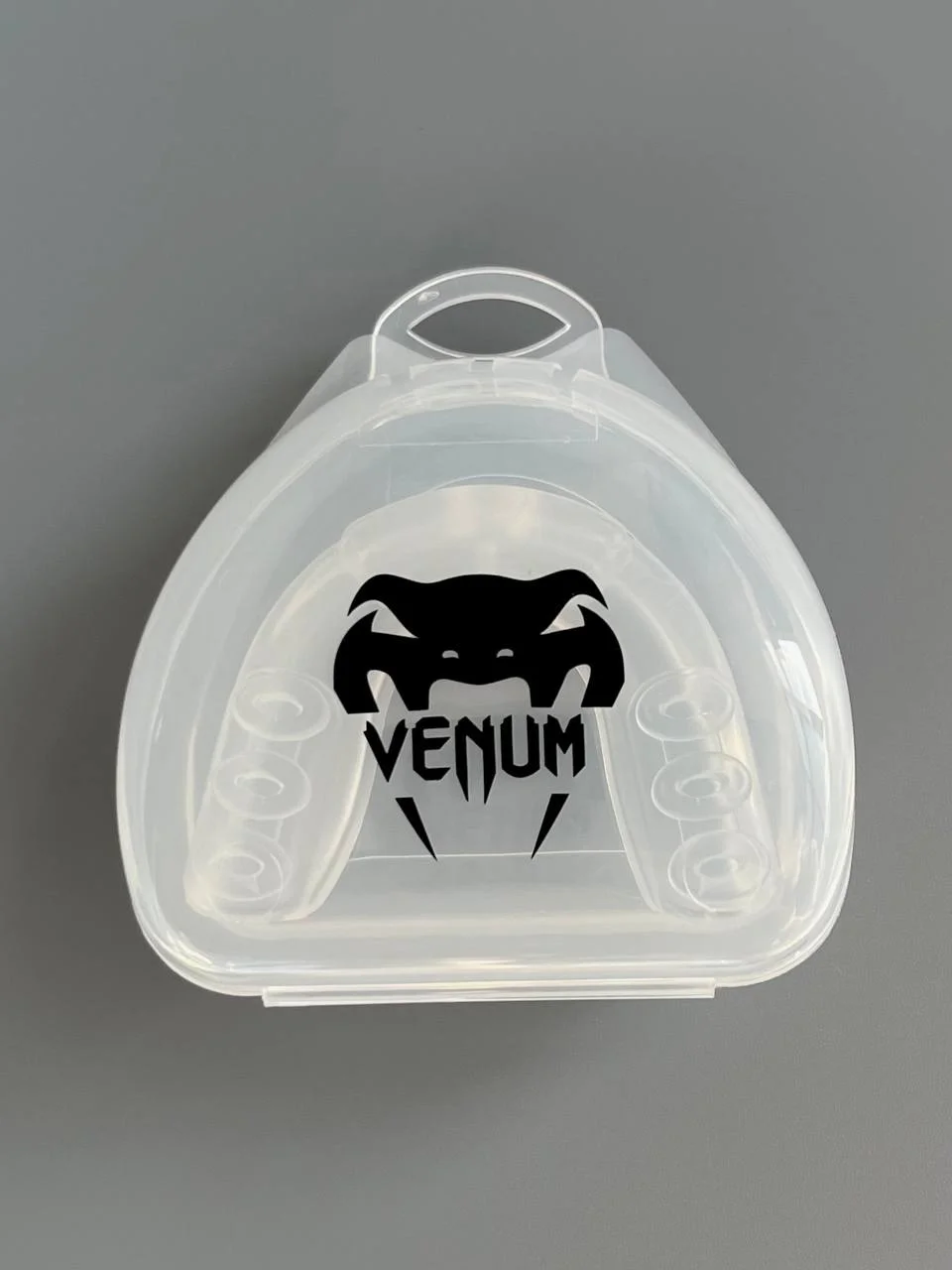 Прозрачный капа спортивная боксерская одночелюстная VENUM, термопластичная
