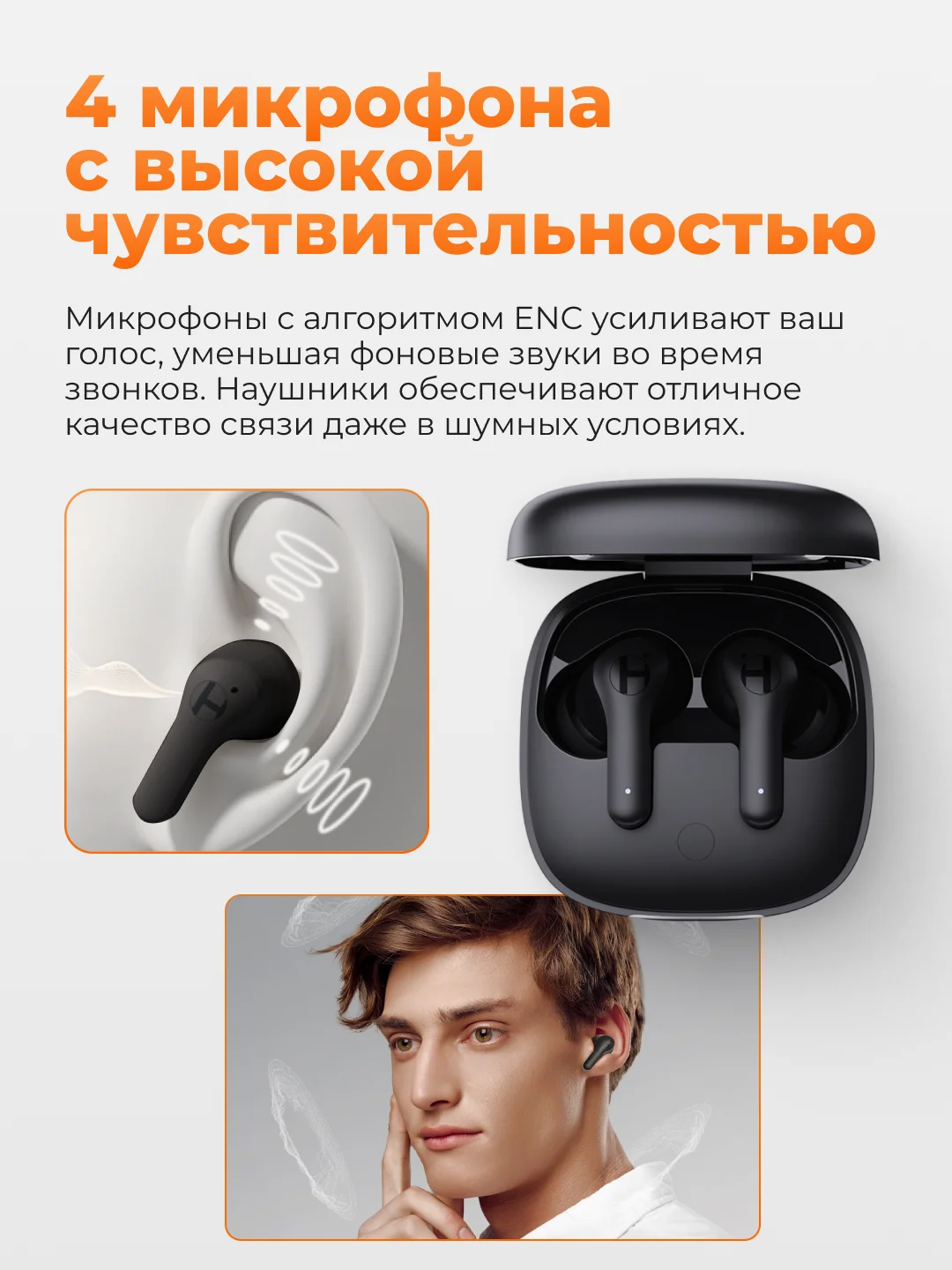 Беспроводные наушники Xiaomi Haylou HQ3 ANC