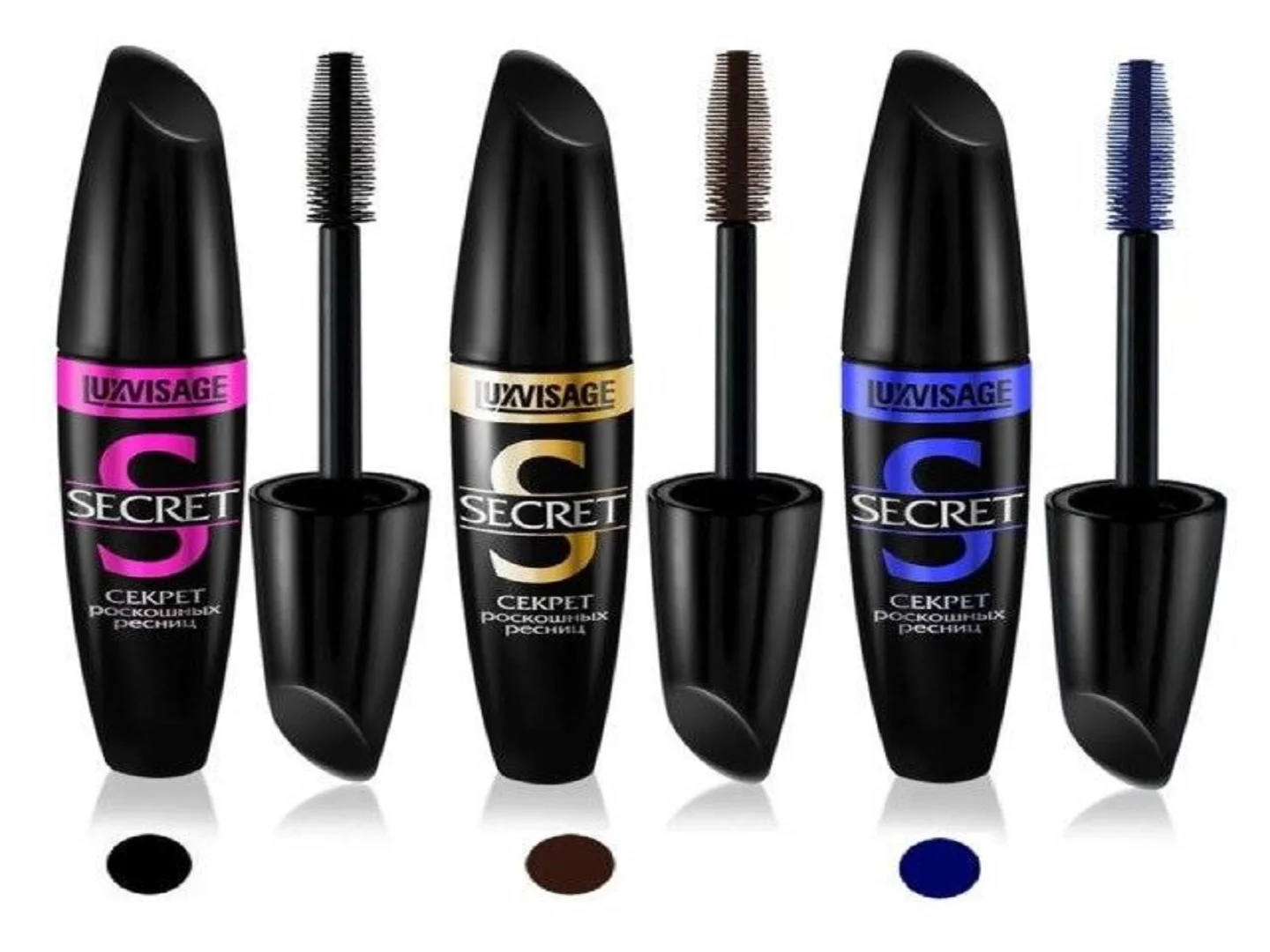 Тушь Luxvisage Секрет роскошных ресниц