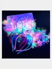 Ободок новогодний светящися