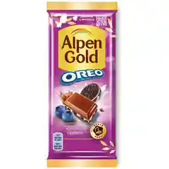 Шоколад Alpen Gold Черничная поляна Орео, молочный, 90 г