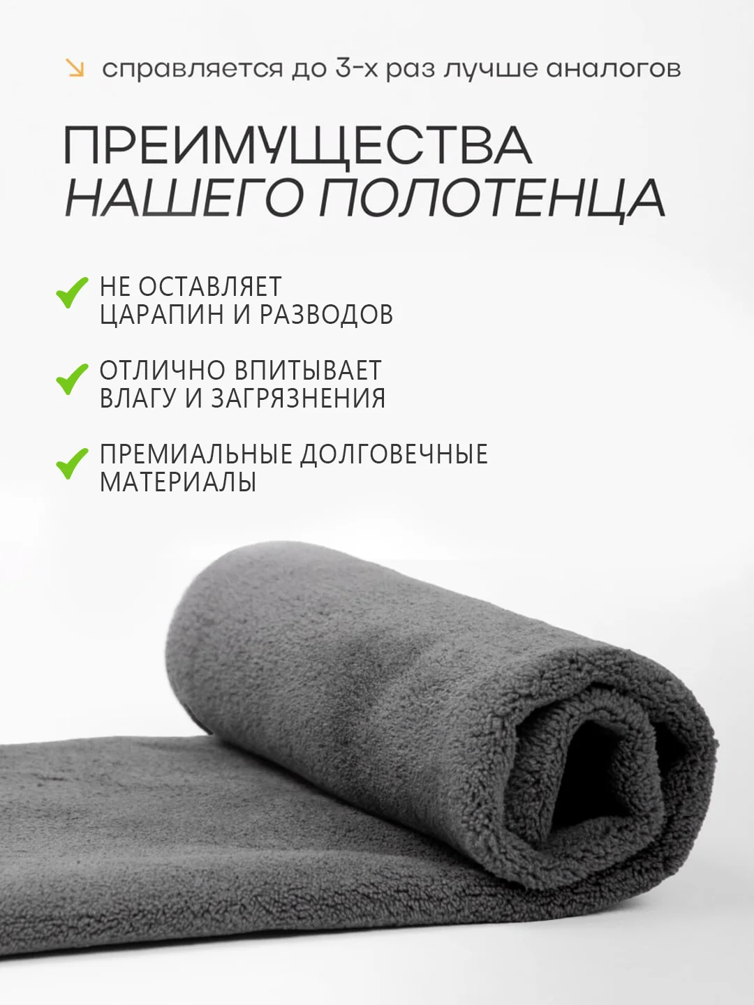 Тряпка для машины, микрофибра, автополотенце