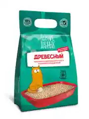 Наполнитель "Для самых преданных", древесный, из хвойных пород, 10 л