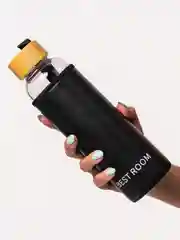 Бутылка для воды в чехле стеклянная
