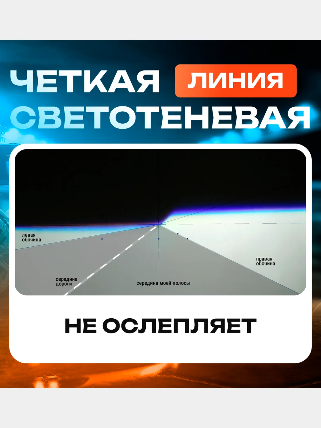 Черный светодиодные LED лампы для авто. Мини линзы лампы H7 A80N