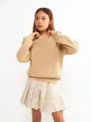 Джемпер детский Acoola Crispina, для девочек, бежевый