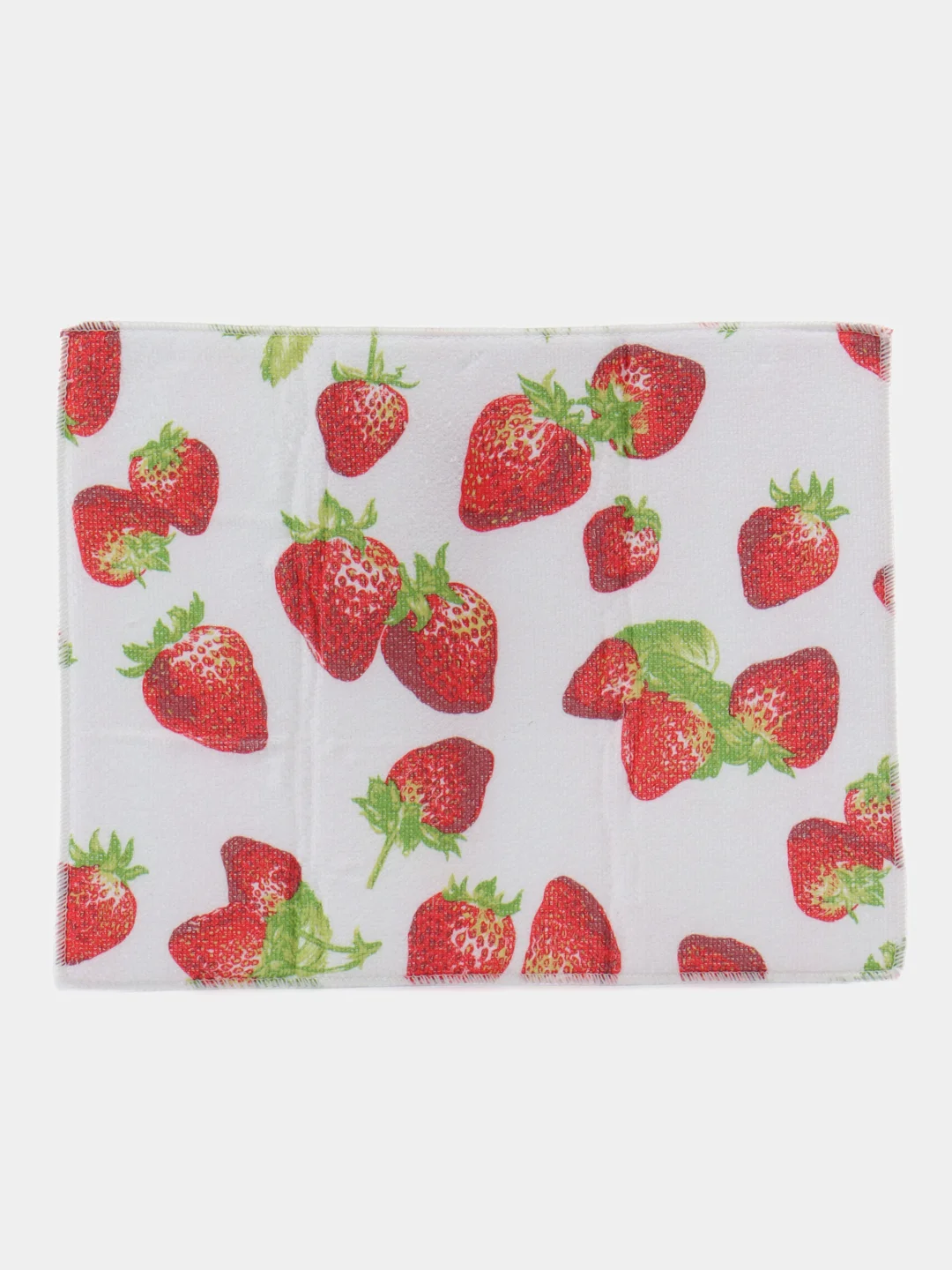 Коврик для сушки посуды 30*38см "Клубника"