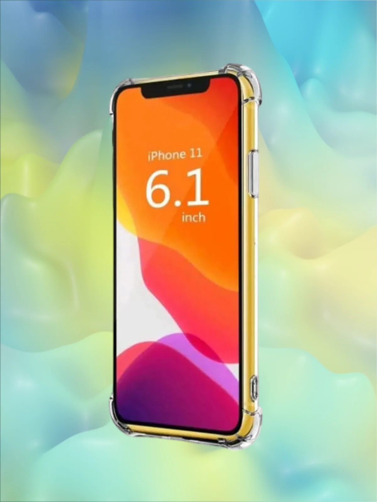 Чехол на iPhone 11, XR, X, XS, 7, 8, SE, 6, 6S Plus, 12 Pro Max/mini, 13, усиленный, глянцевый силикон