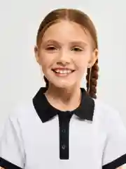 Блузка детская Acoola Yarina, для девочек, белый