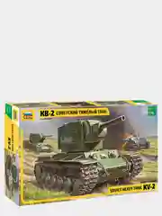 Сборная модель Советский тяжелый танк КВ-2 масштаб 1:35 КИТ Zvezda пластик