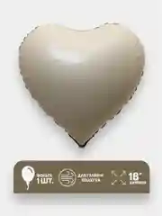 Шар фольгированный 18" Звезда, Сердце