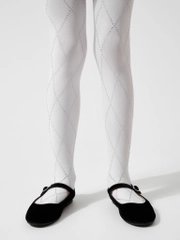 Колготки детские Acoola Diamonts, белые