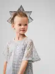 Ободок детский Acoola Adrian, серебристый