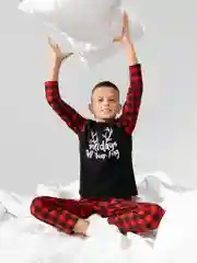 Разноцветный пижама для мальчиков Acoola Kostello, новогодняя