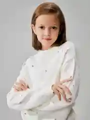 Молочный джемпер для девочек Acoola Gabi, молочный