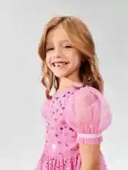 Розовый платье для девочек Acoola Zinia, розовое