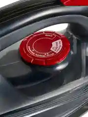 Черный утюг паровой