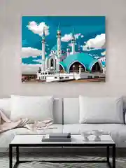 Мечеть Кул-Шариф Картина по номерам на холсте с подрамником 40 х 50 "Hobby Paint"