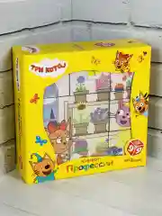 Кубики Три кота профессии 9 штук Игра Карамелька Коржик
