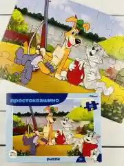 Пазл для малышей Простоквашино Матроскин Шарик 35 деталей