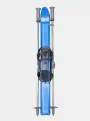 Голубой лыжный комплект детский Snowmatic KIDS SKI SET 75